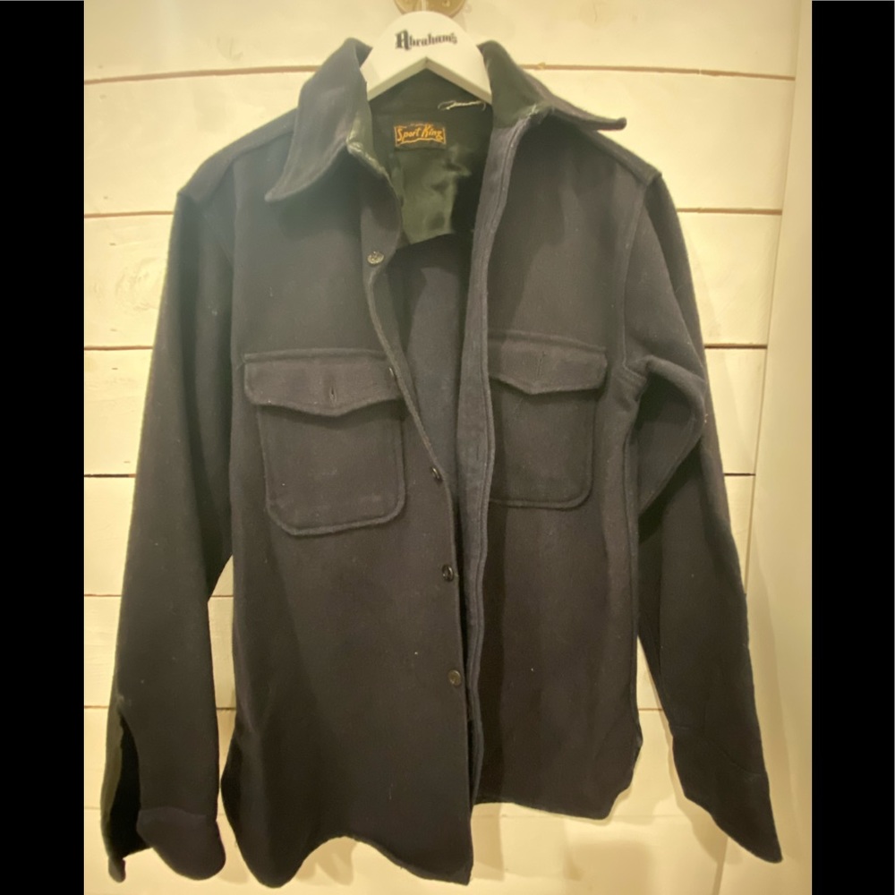 Sport King wool over shirt